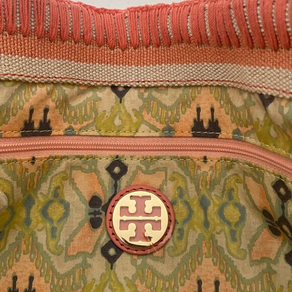 Tory Burch Oversized Stripe Tote - Picture 3 of 13